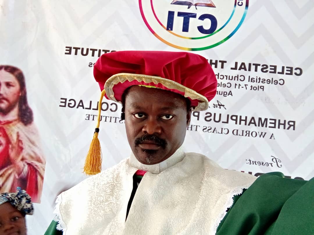 Rector at Graduation Ceremony