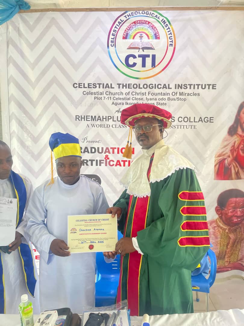 Student at Graduation Ceremony